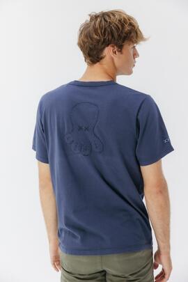 Camiseta El Pulpo logo azul