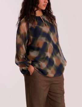 Blusa Mimi Mua cuadros