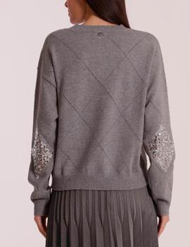 Jersey Mimi Mua rombos gris
