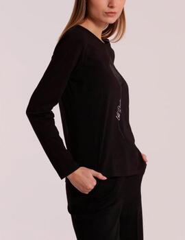 Camiseta Mimi Mua globo negro