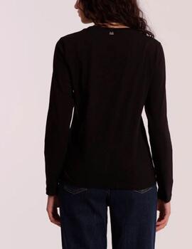 Camiseta Mimi Mua estampada negro