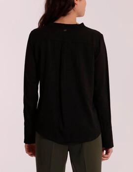 Blusa Mimi Mua lúrex negro