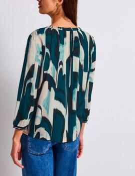 Blusa Street One estampada azul