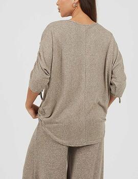 Camiseta Brave Soul beige