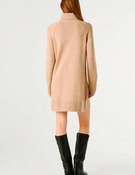 Vestido Pepe Jeans punto beige