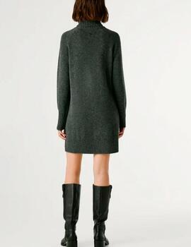 Vestido Pepe Jeans punto gris