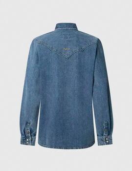 Camisa vaquera Pepe Jeans azul