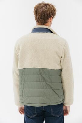 Chaqueta El Pulpo borreguillo combinada