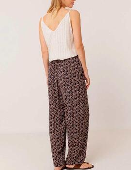 Pantalón Indi&Cold estampado marino