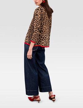 Cárdigan Lola Casademunt animal print