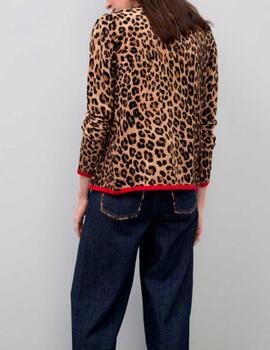 Cárdigan Lola Casademunt animal print