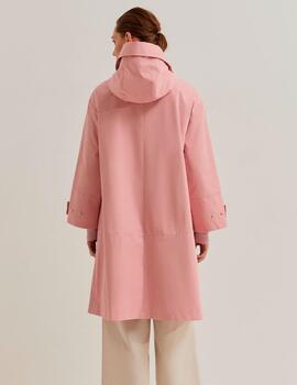 Parka Lion of Porches capucha rosa