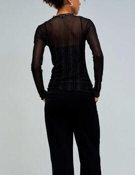 Camiseta Salsa tul negro