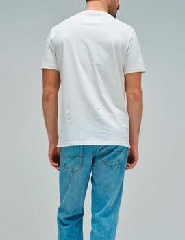 Camiseta Salsa logo blanco