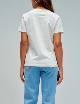 Camiseta Salsa estampada blanco