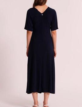 Vestido Mimi Mua frunce azul