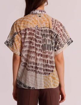 Camisa Mimi Mua estampada