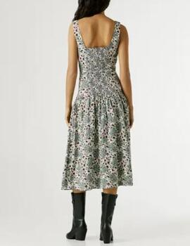 Vestido Pepe Jeans estampado verde