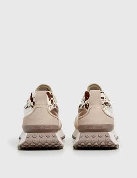 Zapatillas Pepe Jeans combinadas beige