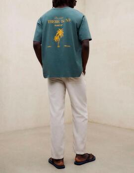 Camiseta Ecoalf oversize verde
