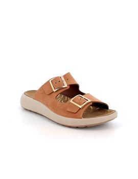 Sandalias Igi&Co hebilla marrón