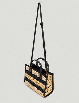 Bandolera Pepe Jeans rafia