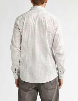 Camisa Petrol microestampada