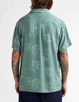 Camisa Petrol estampado verde