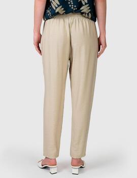 Pantalón Massana tobillero beige
