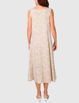 Vestido Massana estampado beige