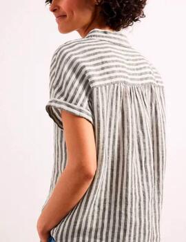 Blusa Street One rayas lino