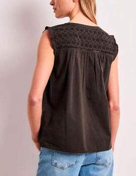 Blusa Street One marrón