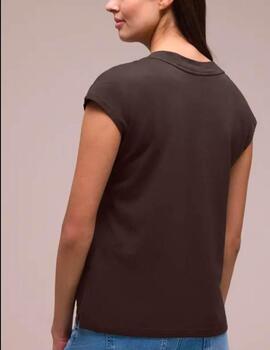 Camiseta Street One marrón