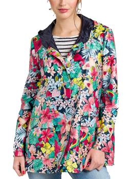 Parka Naf Naf estampado floral