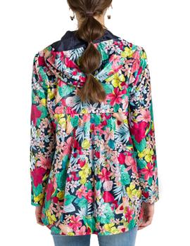 Parka Naf Naf estampado floral