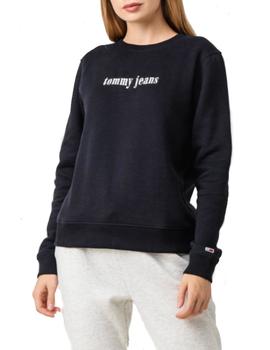 Sudadera Tommy Jeans Casual negro