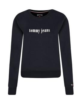 Sudadera Tommy Jeans Casual negro