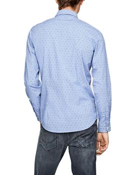 Camisa Pepe Jeans Gregory azul