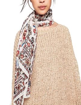 Fular Pepe Jeans Medea blanco